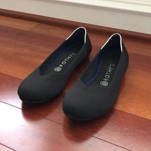 Rothy’s Round Toe Black Flat